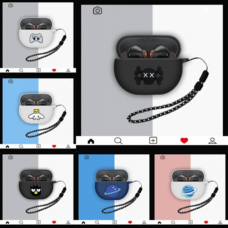 B404 Soundpeats AIR4 PRO case / AIR4 LITE / AIR4 CASE Silicone Protective Case Dust-proof Protective