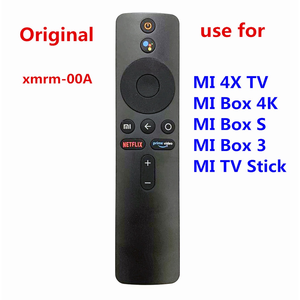 Xmrm-00a ใหม่ ของแท้ รีโมตควบคุมด้วยเสียง สําหรับกล่องทีวี MI Stick MI 4A 4S 4X 4K Ultra HD Android TV MI Box S Box 4K