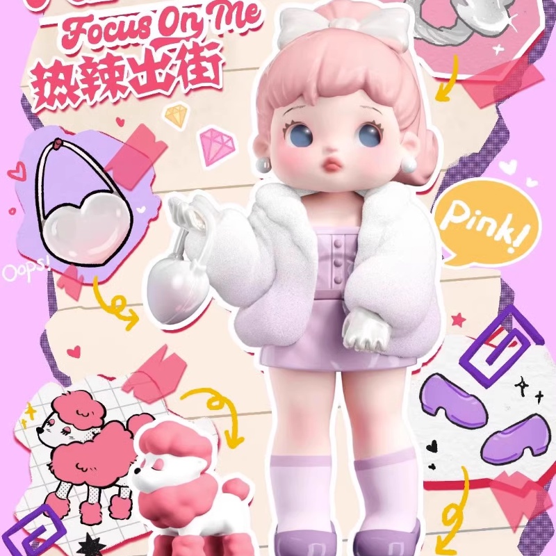 Letsvan RAMY Spicy girls Block Blind Box สาวฮอต ก้อน กล่องตาบอด สไตล์ที่เลือกได้ น่ารักตุ๊กตา ของเล่น