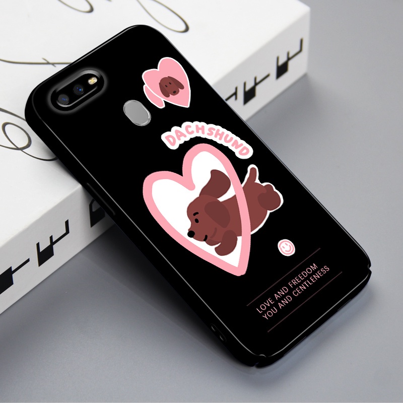 Fullprint Hardcase สําหรับOppo A5S AX5S A7 AX7 A7N A11K A12 A12S A9 A5 A11 A11X F9 Pro A7XสําหรับRea