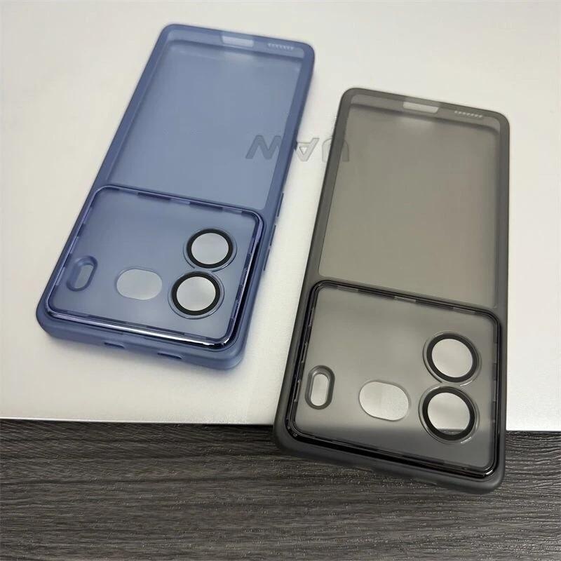 เคสโทรศัพท์มือถือซิลิโคน TPU นิ่ม แบบใส ป้องกันกล้อง กันกระแทก สําหรับ Vivo Iqoo 11 S 12Pro Iqoo 12 Pro