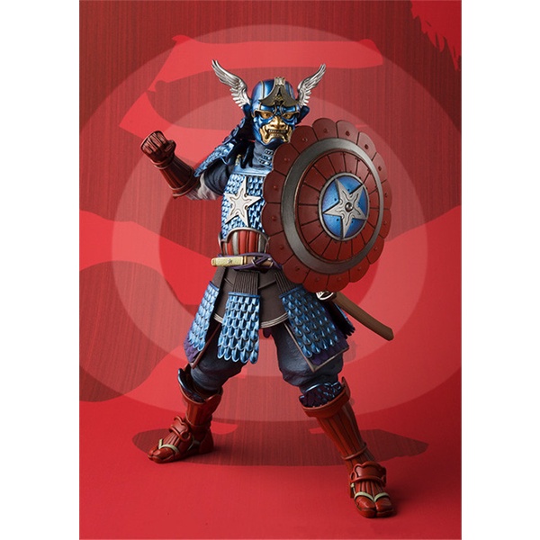 BFT TAMASHII NATIONS Marvel Captain American BJD Action Figure ของเล่น18Cm