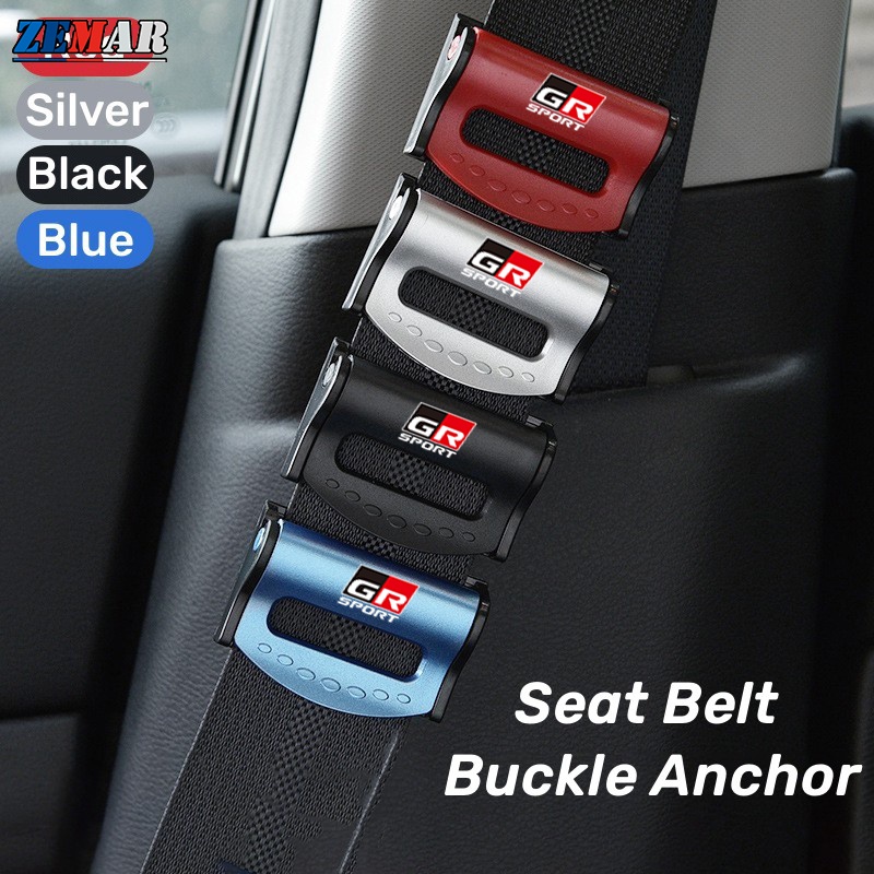 แคลมป์รัดเข็มขัดนิรภัยรถยนต์ ปรับได้ อุปกรณ์เสริม สําหรับ Toyota Prius Fortuner Corolla Cross CHR Ca