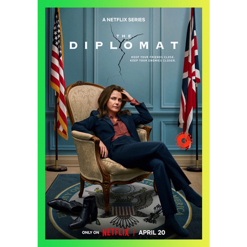 NEW DVD The Diplomat Season 1 (2023) 8 ตอน (เสียง อังกฤษ | ซับ ไทย/อังกฤษ) DVD NEW Movie