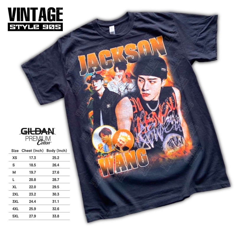 ขายดี เอาใจผู้หญิง เสื้อวงแจ็คสัน หวัง สวยๆ แฟนคลับไม่ควรพลาด !ป้าย Hiptrack จะเป็นตะเข็บเดี่ยวผ้าหน