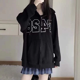 เสื้อกันหนาวแขนยาวสเวสเตอร์มีฮู้ดฤดูใบไม้ร่วงและฤดูหนาว
