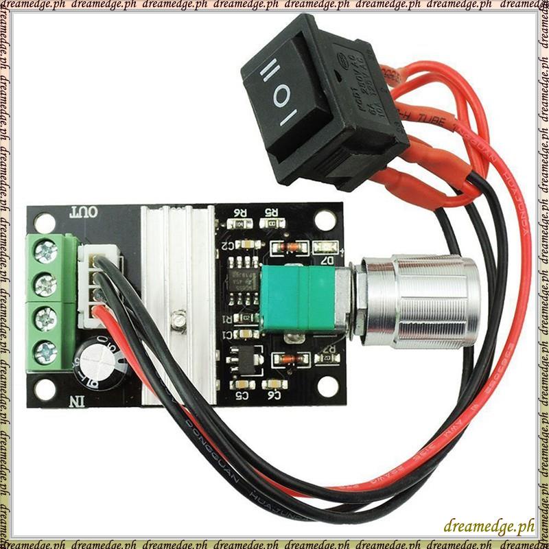 [SKG] 6V 12V 24V 28V 3A 80W DC Motor Speed Controller (PWM) สวิตช์ถอยหลังปรับความเร็ว 1203BB dc มอเต