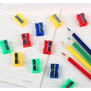 กบเหลาดินสอ สี่เหลี่ยม มาตรฐาน รุ่นประหยัด S0087 มีหลายสี เครื่องเขียน ของแจก ของแถม