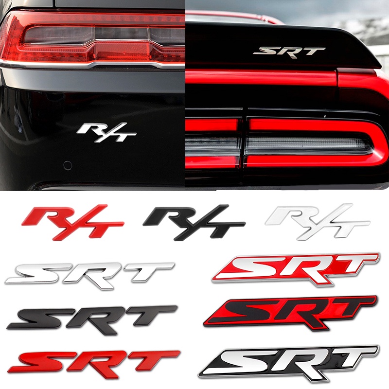 สติกเกอร์โลโก้ RAM Jcuv โลหะ 3D สําหรับติดตกแต่งรถยนต์ Dodge SRT Emblem R/T