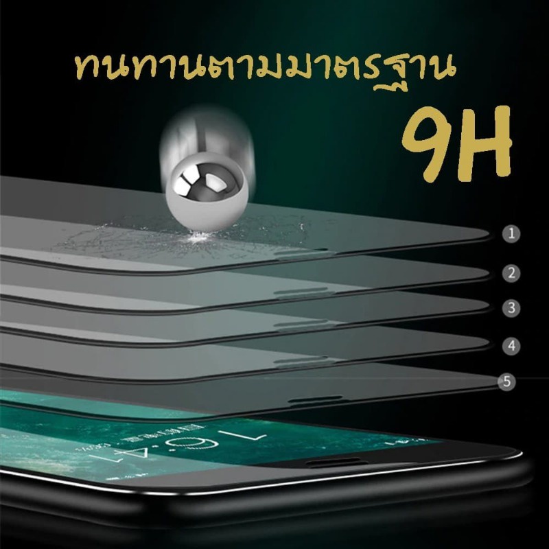 ฟิล์มกระจก สำหรับ Vivo V27e V29e V21 V23 V25 V20 V19 V15 ฟิล์มกระจกแบบเต็มจอ Y17 Y27 Y36 Y19 Y16 Y20 Y35 - รูปที่ 5