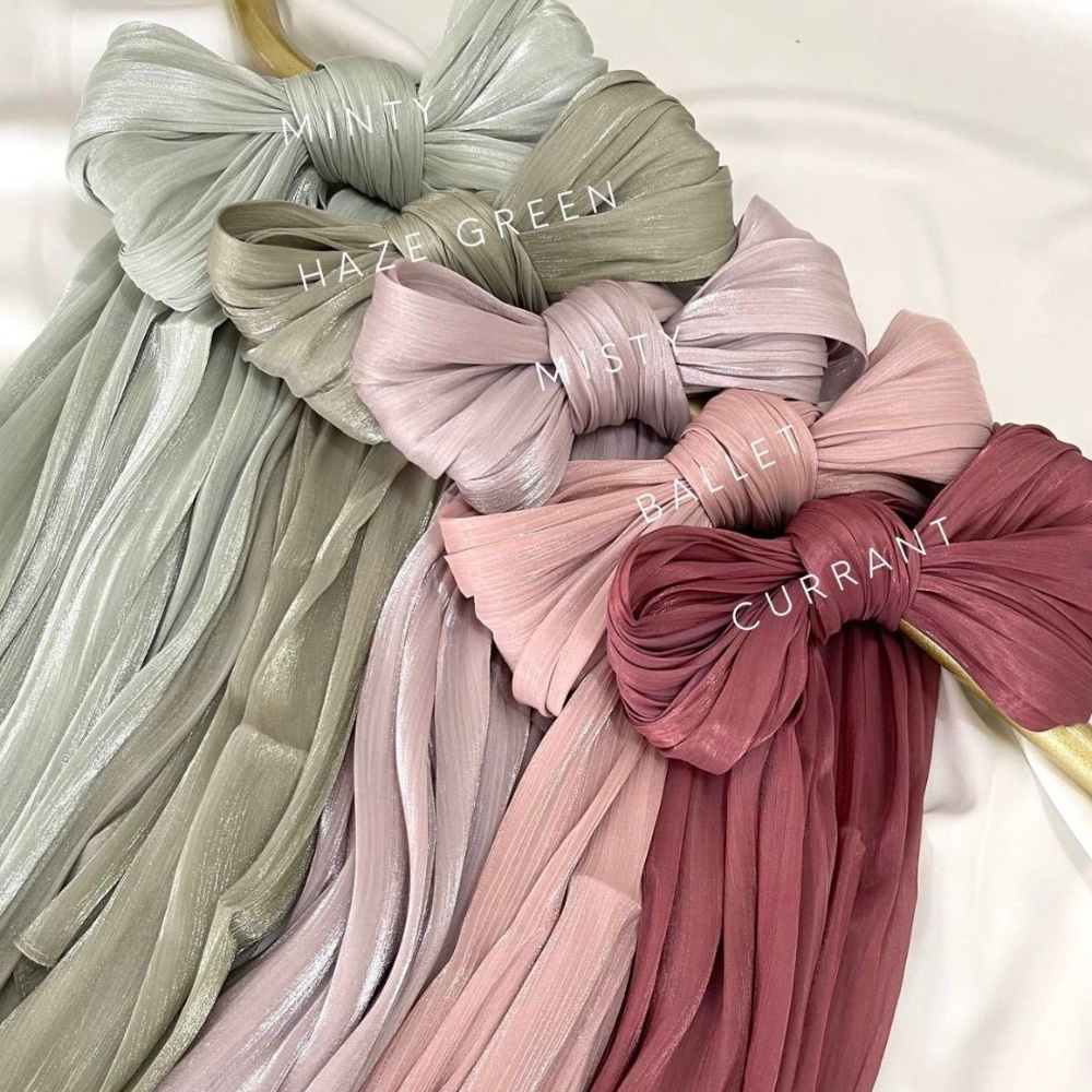 ผ้าพันคอฮิญาบ ผ้าซาติน ประดับชิมเมอร์ ขนาด 170X75 ซม. สไตล์มุสลิม สําหรับผู้หญิง