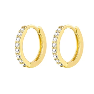 5/6/8/10 มม.ชุบทอง Huggies Hoop ต่างหูผู้หญิงแหวนกระดูกอ่อนเกลียวขนาดเล็กเจาะ Tragus วงกลมสาว Hypoallergenic เครื่องประดับ