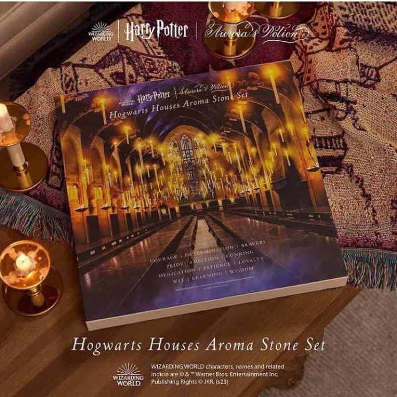 Aurora's Potion Hogwarts Houses Aroma Stone Set Refill Harry Potter หินหอม แฮร์รี่ พอตเตอร์