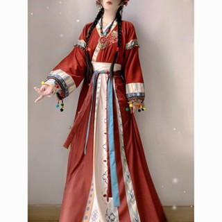 ใหม่ Wei Jin Tang สไตล์ผู้ใหญ่ผู้หญิงฤดูใบไม้ผลิฤดูร้อนฤดูใบ…