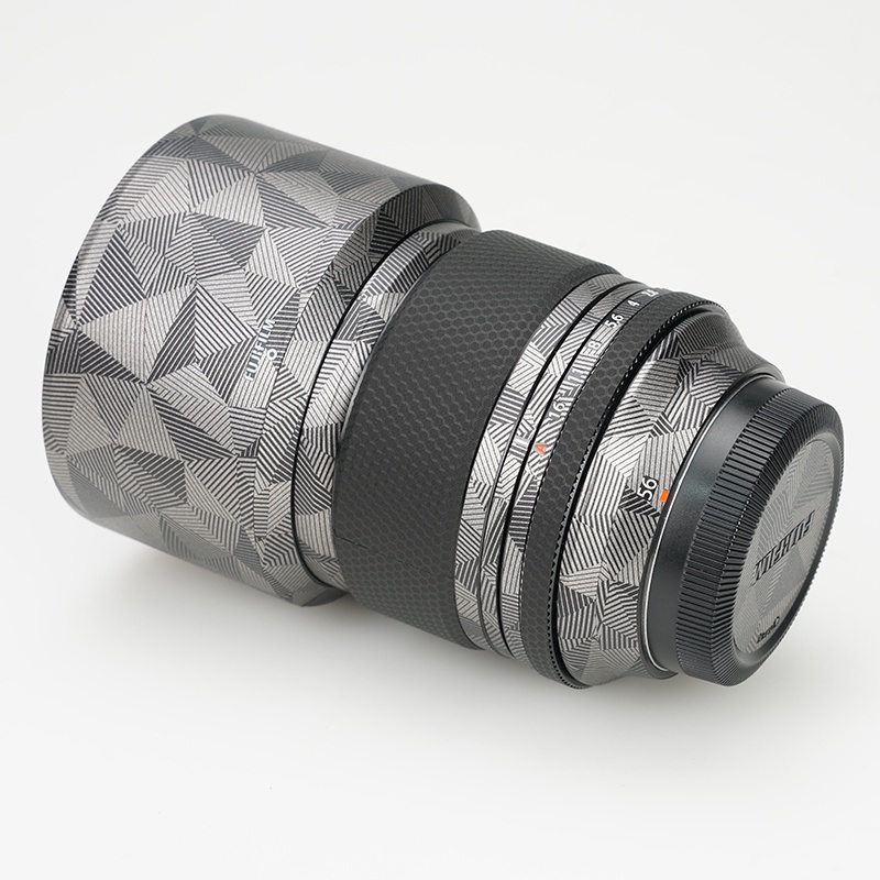 ฟิล์มสติกเกอร์คาร์บอนไฟเบอร์ ป้องกันเลนส์ สําหรับ Fuji XF56 F1.2 3M