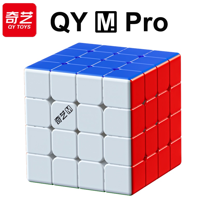 Qiyi M Pro ลูกบาศก์แม่เหล็ก 4x4x4 QiYi M Pro 4x4 ความเร็ว 4x4 ของเล่นสําหรับเด็ก