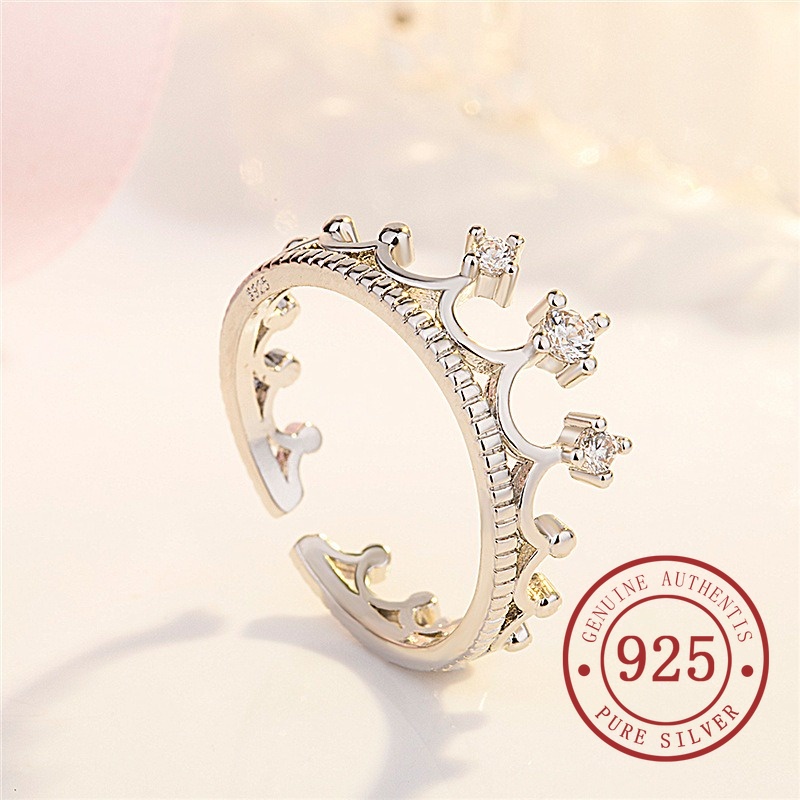 แหวนเงิน Seiko Crown Design S925