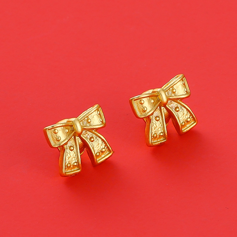 St. kunkka 2 ชิ้น/10 ชิ้น 18K Sand Gold สีการเก็บรักษา Real Gold Bow Buckle สําหรับ diy สร้อยข้อมือสร้อยคออุปกรณ์เสริม