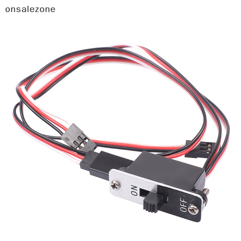 Ozth สวิตช์เปิดปิด RC พร้อมปลั๊กตัวผู้ 1 ชิ้น พร้อมตัวเชื่อมต่อ FUTABA