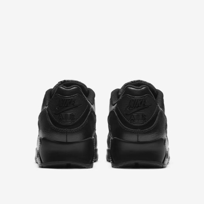 Air Max 90 Leather Triple Black แฟชั่น