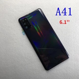 SAMSUNG สําหรับSamsung Galaxy A31 A41 A51 A71 2020 A315 A415 A515 A715 ฝาหลังแบตเตอรี่ด้านหลังประตูเปลี่ยนอะไหล่ซ่อม
