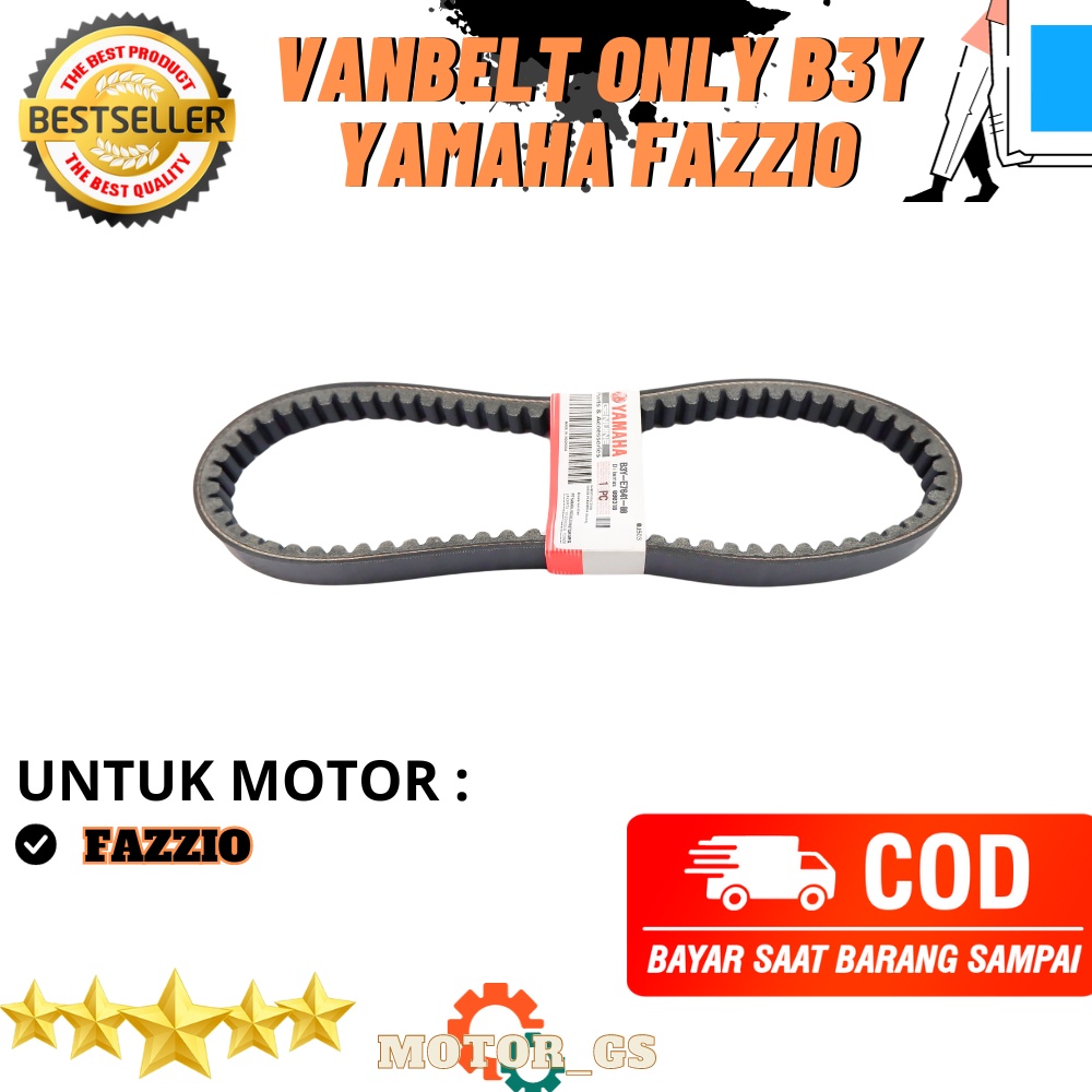 Yamaha Fazzio Motorcycle Only Vanbelt / Yamaha Fazzio V-belt - B3Y-E7641-00