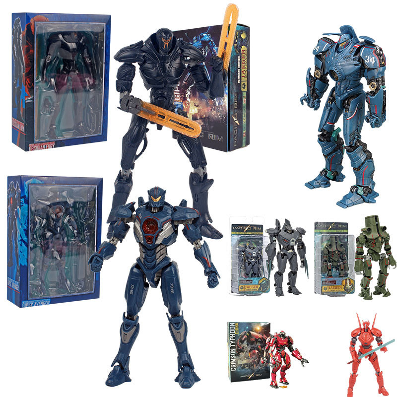 Neca ฟิกเกอร์แอกชัน Pacific Rim Gipsy Avenge Coyote Tango Cherno Alpha Crimson Typhoon Horizon Brave Gipsy Danger ของเล่นสําหรับเด็ก