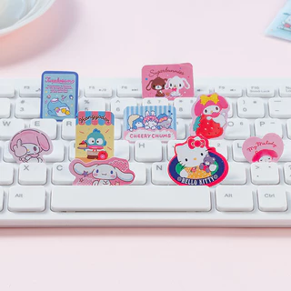 สติกเกอร์ Sanrio Kuromi Bronzing ขนาดเล็ก สําหรับตกแต่งกระเป๋า 40 ชิ้น