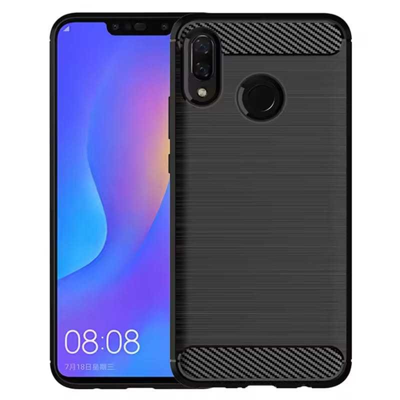 HUAWEI Y9 Y9 PRIME Y9S / Y7 PRIME / HONOR 8X 9I 9 LITE / HONOR V10 10 LITE SILICONE CARBON FIBER TPU