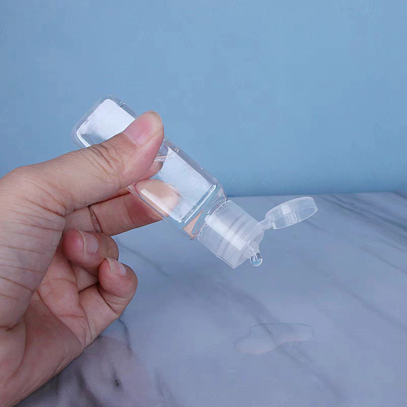 ขวดบีบพลาสติก ขวดบีบใสเปล่า ขวดใส่ของเหลวพกพา ครีมทาหน้า แชมพู ขวดน้ำหอม เหมาะสำหรับการเดินทาง thumbnail 8