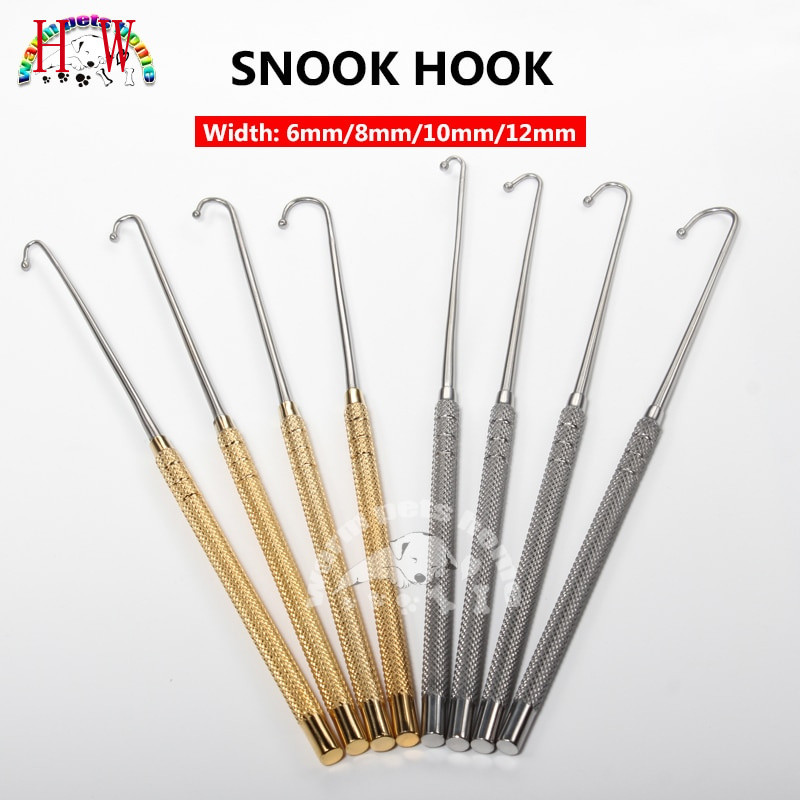 Spay Snook Hook สัตว์ Ovary Removal Hook Vet Snook Ovariecomy Hook สุนัขแมวสัตวแพทย์เครื่องมือ