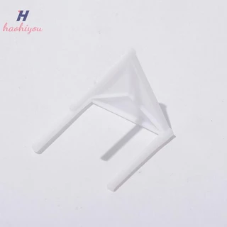 <haohiyou> 100 ชิ้น Pizza Saver Stands Fixing Rack ผู้ถือพิซซ่าพิซซ่าบรรจุขาตั้งกล้องพลาสติก Stack