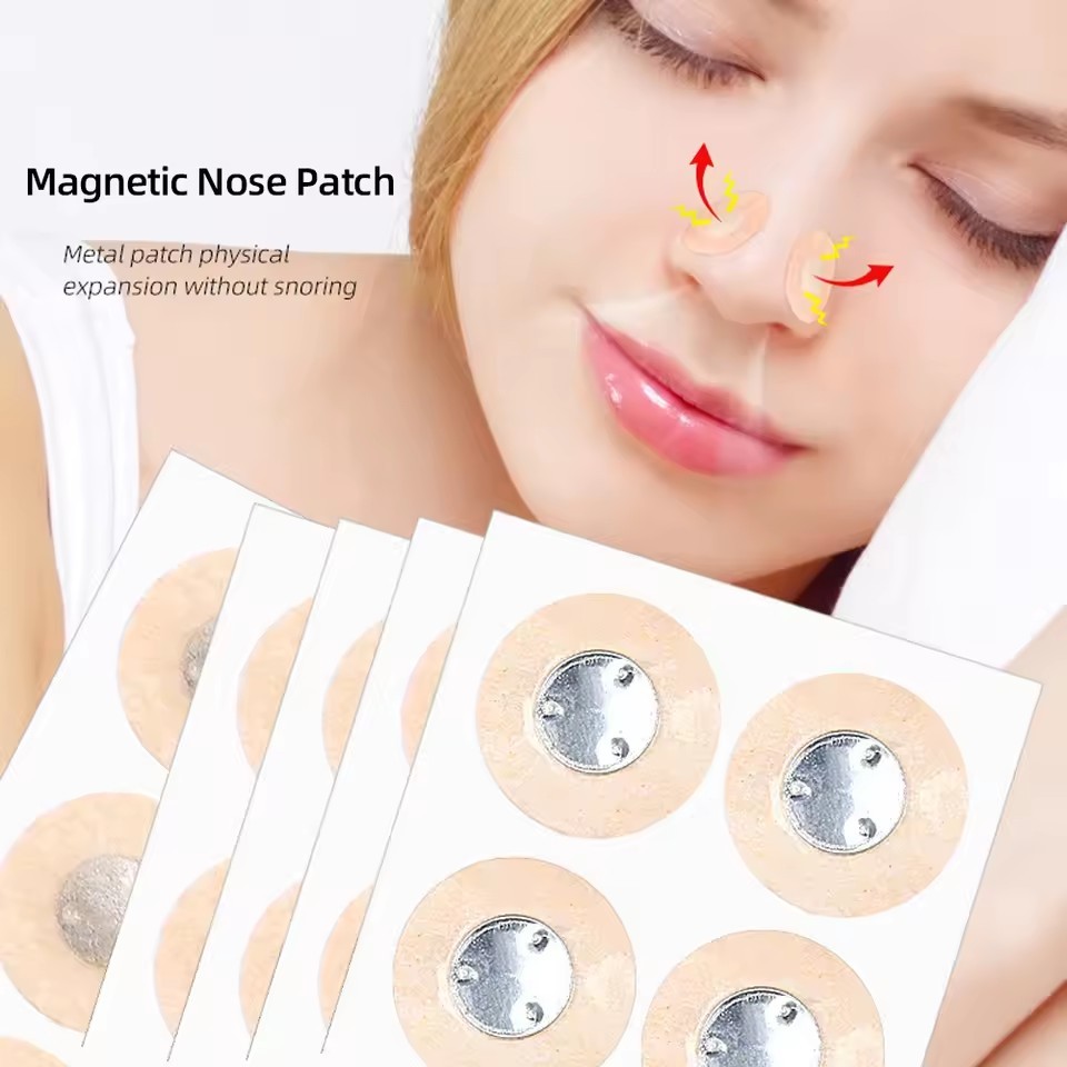 10 ชิ้น Magnetic Nasal Breathing Dilators – สติ๊กเกอร์ป้องกันการนอนกรน – ปรับปรุงการนอนหลับ เพิ่มความจุปอด – อุปกรณ์ดูแลจมูก – แถบจมูกปลอดภัยแบบมีกาวในตัว ราคา ถูกที่สุด ดีลบีเคเค แกลเลอรีภาพที่ 3