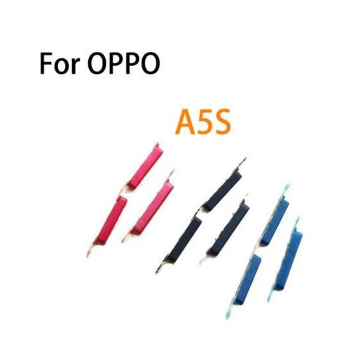 Oppo A37 A5S A33 F5 A83 F9 เปิดสวิตช์ระดับเสียงปุ่มกุญแจโทรศัพท์อะไหล่ทดแทน
