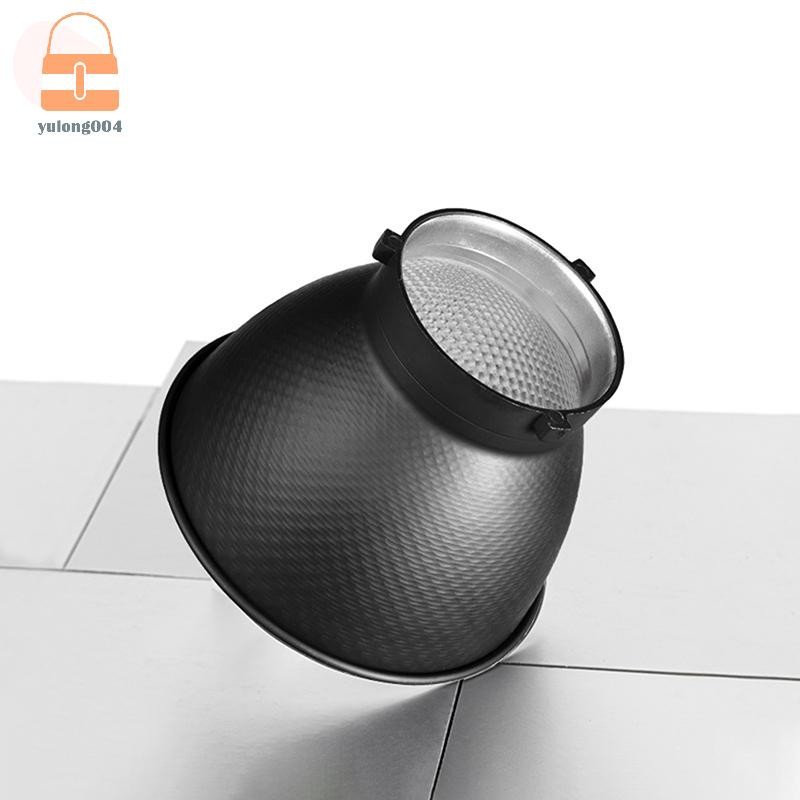 [PE] 7 นิ้วมาตรฐาน Reflector Diffuser โคมไฟ Shade จานสําหรับ Bowens Mount Studio Strobe Flash Light Reflector อลูมิเนียม TH - รูปที่ 2