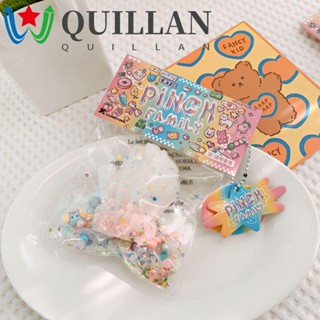 Quillan วาฟเฟิล TPR แป้งโดว์ บีบ ระบายอากาศ นุ่ม ของเล่นประสาทสัมผัส ออกแบบวาฟเฟิล TPR นวดเพลง ของเล่นเด็ก