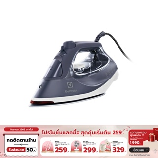 [เหลือ 823 ทักแชท] ELECTROLUX Ultimate Care 500 เตารีดไอน้ำ 2400W รุ่น E6SI3-61NW - Misty Navy&amp;White