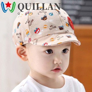 Quillan หมวกเด็กทารกแรกเกิด เด็กวัยหัดเดิน เด็กผู้ชาย รถน้อย หมวกลําลอง