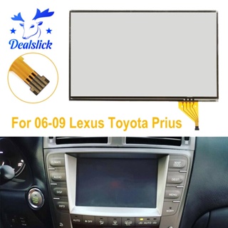 หน้าจอสัมผัสดิจิทัล LCD อุปกรณ์เสริม สําหรับ 06-09 Lexus IS250 IS350 GS300 RX Toyota Prius Nav GPS Radio