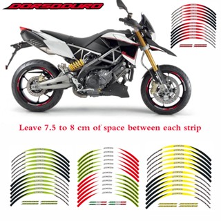 สติกเกอร์สะท้อนแสง สําหรับติดตกแต่งล้อรถจักรยานยนต์ Aprilia DORSODURO