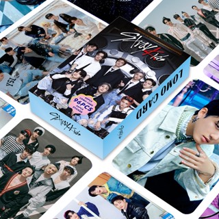 Straykids อัลบั้ม Social Path Lomo Card สติกเกอร์โฟโต้การ์ด สองด้าน 96 ชิ้น / กล่อง