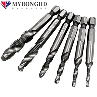 Myronghd ดอกต๊าป ดอกสว่าน รวมสกรู|ดอกสว่าน HSS Shank สําหรับเจาะ