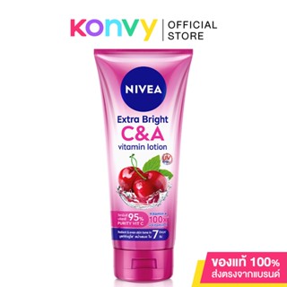 NIVEA Extra White C A Vitamin Lotion 320ml นีเวีย วิตามินโลชั่นบำรุงผิวกาย.