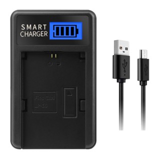 C* LP-E6 LPE6 LP E6 ที่ชาร์จแบตเตอรี่ USB พร้อมหน้าจอ LCD แบบเปลี่ยน สําหรับ 5D Mark II 5D Mark III 5D Mark2