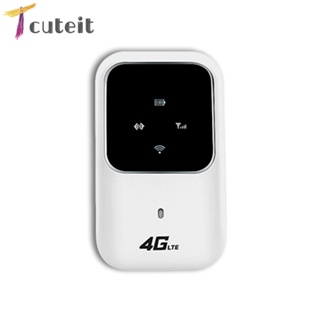 Tcuteit เราเตอร์ไร้สาย 4G LTE ปลดล็อกด้วยซิม WiFi ปรับได้