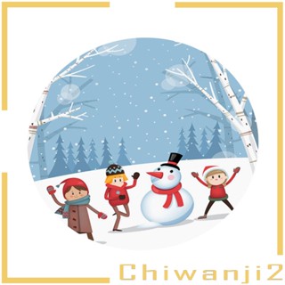 [Chiwanji2] ผ้าปูโต๊ะ ทรงกลม ขนาด 47 นิ้ว สําหรับปาร์ตี้คริสต์มาส