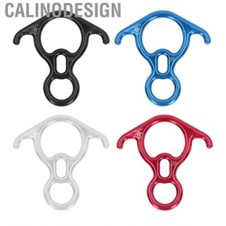 Calinodesign Descender Gear 40KN Pulling Force Ox Horn Shaped Rock Climbing Rigging  BD