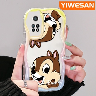 เคสโทรศัพท์มือถือ ซิลิโคนนิ่ม ใส กันกระแทก ลายการ์ตูนชิปครีมมี่น่ารัก สําหรับ Xiaomi 10T Pro Poco F3 Poco F4 Redmi K50 K40 Pro K40s