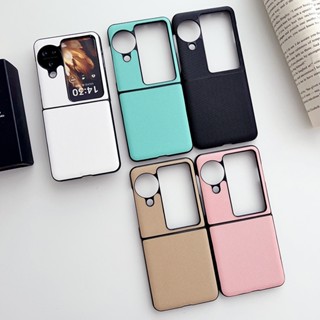 เคสโทรศัพท์มือถือ PC แบบแข็ง ลายทางแนวตั้ง เรียบง่าย สําหรับ OPPO Find N3 N3