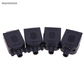 Morn DB9 ปลอกปลั๊กเชื่อมต่อสายไฟ ตัวผู้ ตัวเมีย 9 Pin RS232 RS485 EN